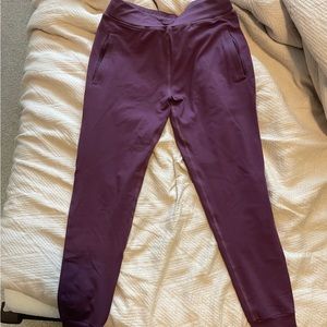 Alphalete Purple Drawstring Jogger Leggings